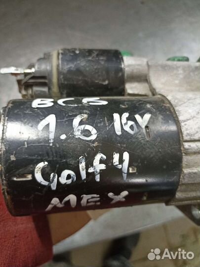 Стартер volkswagen golf 4 мех