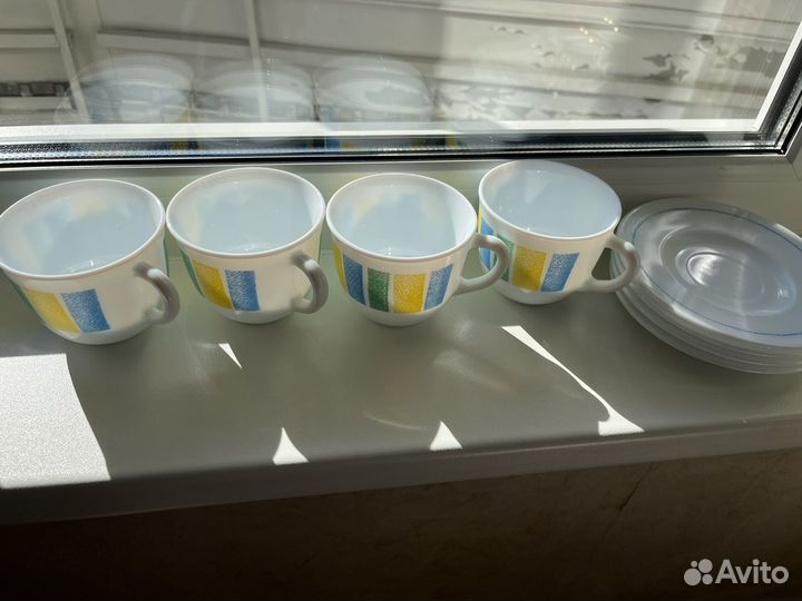 Чашки и блюдца, керамика