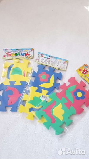 Пазл мягкие новые