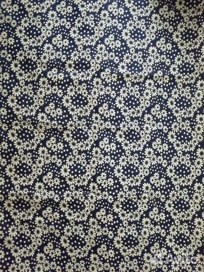 Отрез ткани ситец, штапель, сатин СССР