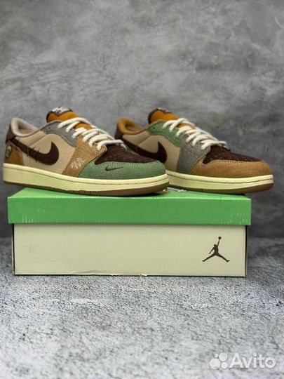 Кроссовки Nike Jordan 1 Low Voodoo (42)