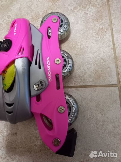 Ролики детские раздвижные 26-29 р-р kreiss