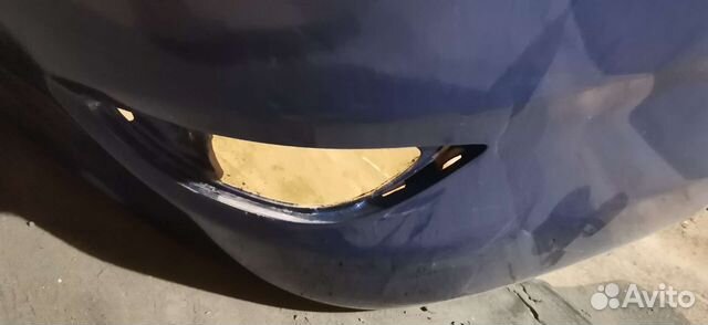 Задний бампер hyundai Solaris 2011