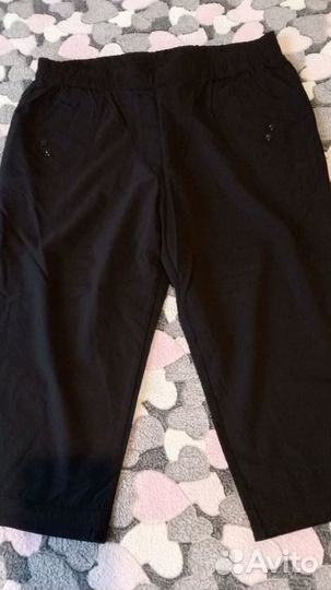 Капри женские летние. Новые. 58 размер Киргизия Че