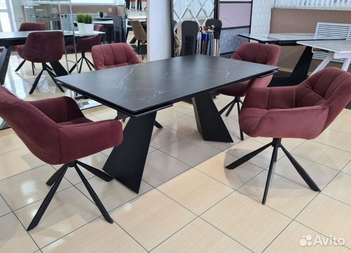 Стол из керамогранита раздвижной SKR-39497