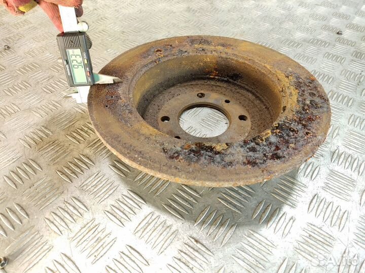 Диск тормозной задний Peugeot 406 1995-1999