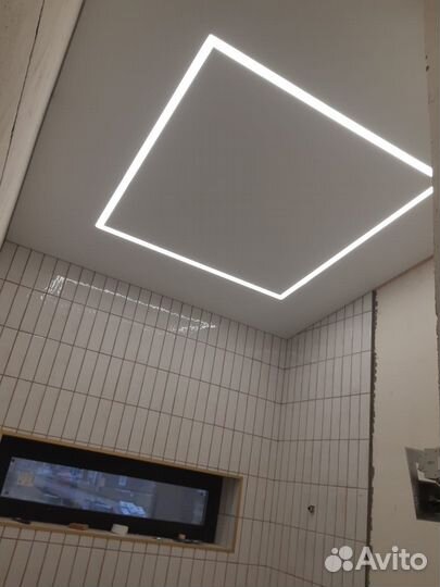 Натяжные потолки в Тюмени, ремонт, слив воды