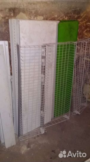 Полки стеллажи металлические