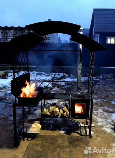 Мангал из стали