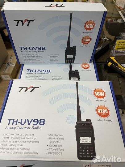 Рация TYT-UV 98 (10Ватт)