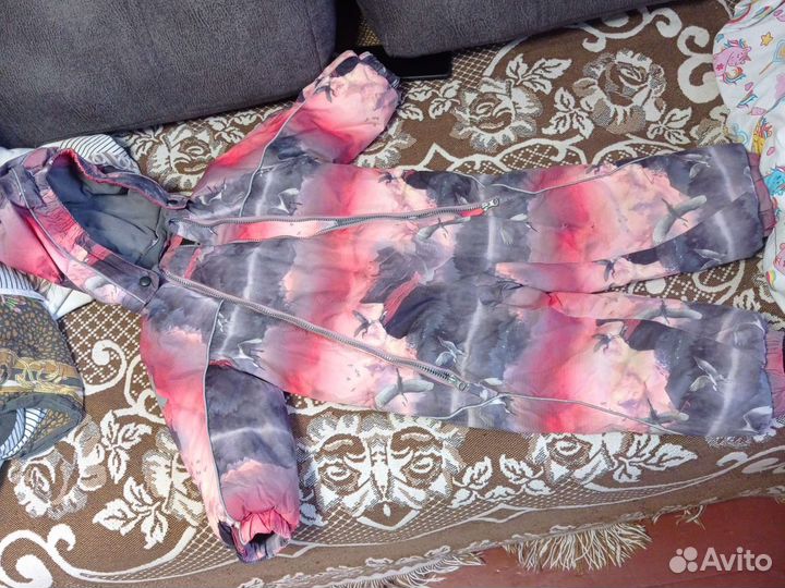 Зимний комбинезон для девочек 104