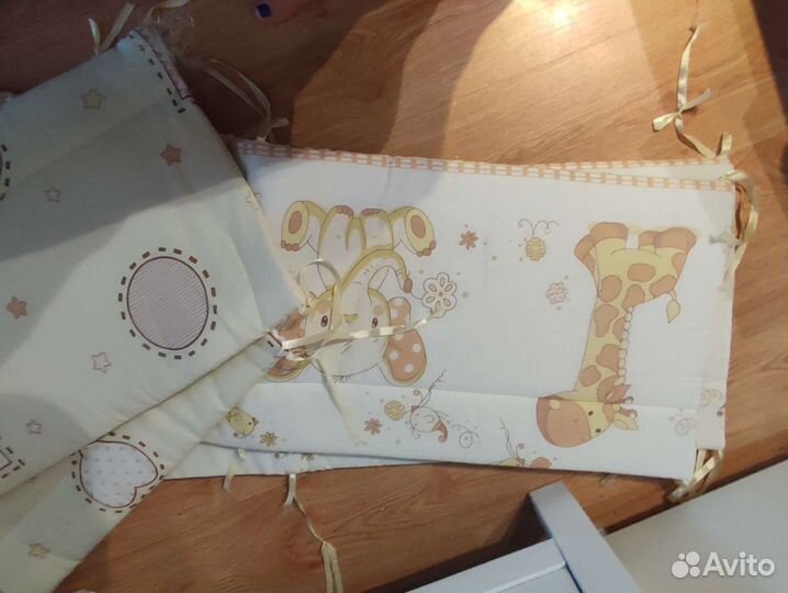 Бортики в детскую кроватку