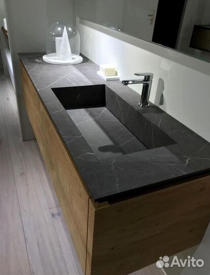 Раковина в ванную из керамогранита