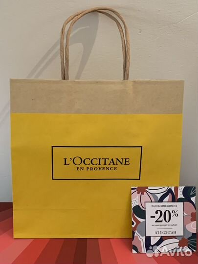 L occitane Подарочный набор в фирменном пакете