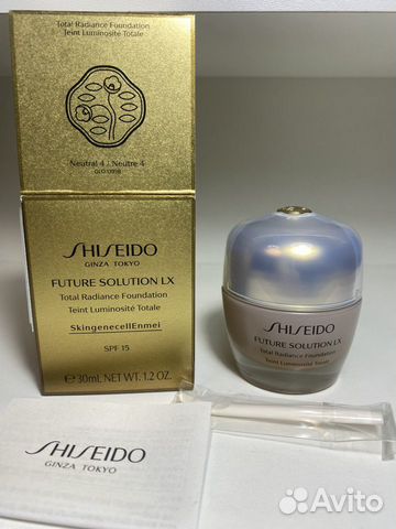 Shiseido Тональное средство E future solution LX объявление продам
