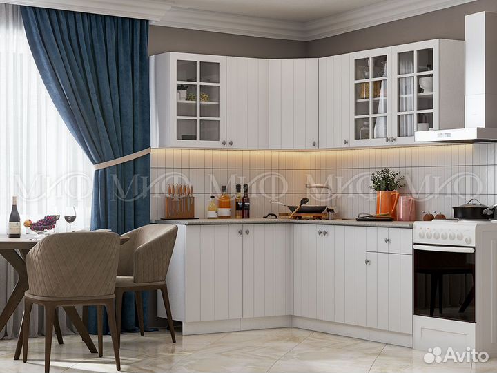 Угловая кухня Техно-1 1,4*1,8 метра