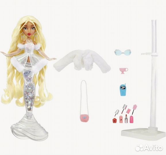 Кукла-русалка Mermaze Mermaidz Winter Gwen