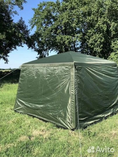 Шатёр карповый усиленный новый + юбка