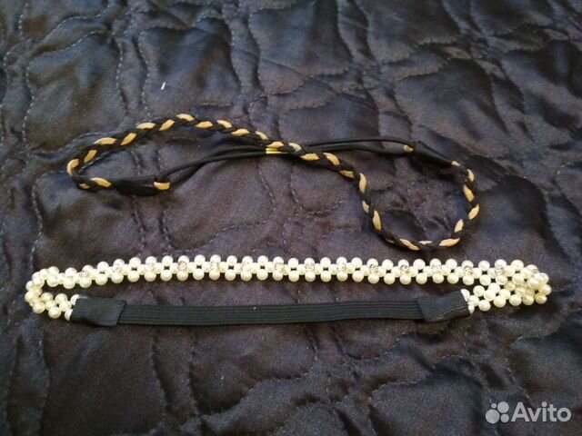 Повязка резинка ободок для греческой прически