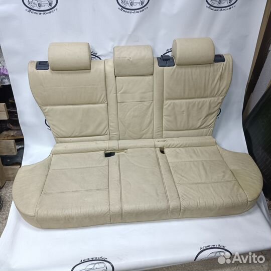 Диван задний бежевый BMW x5 e53
