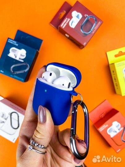 Чехол для AirPods (тонкие) 20 цветов