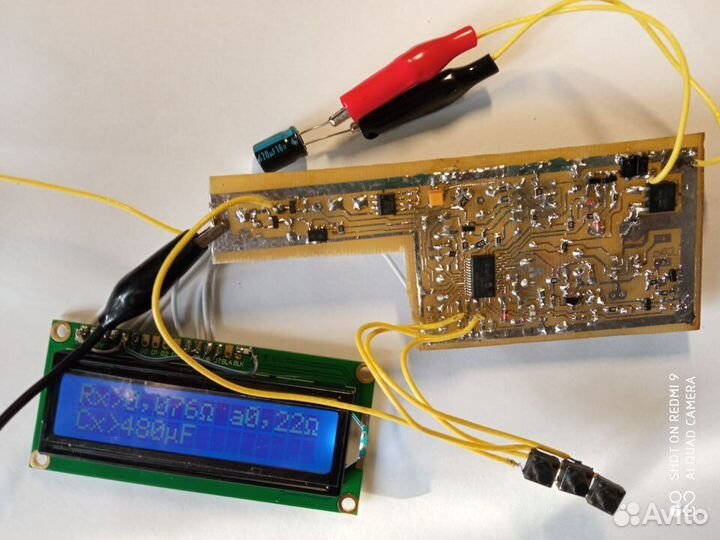 Измеритель ёмкости с esr- метром