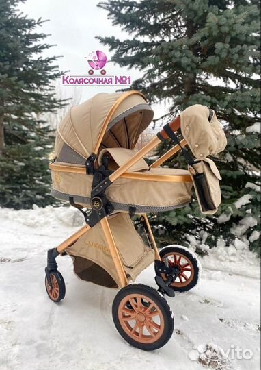 Коляска Luxmom V9 3в1 новая