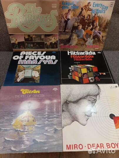 Винил. Пластинки. Одним лотом. 6шт
