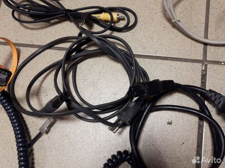 Провода подключения принтера, компьютера