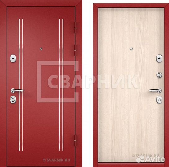 Входная дверь в офис под ключ. Замер бесплатно