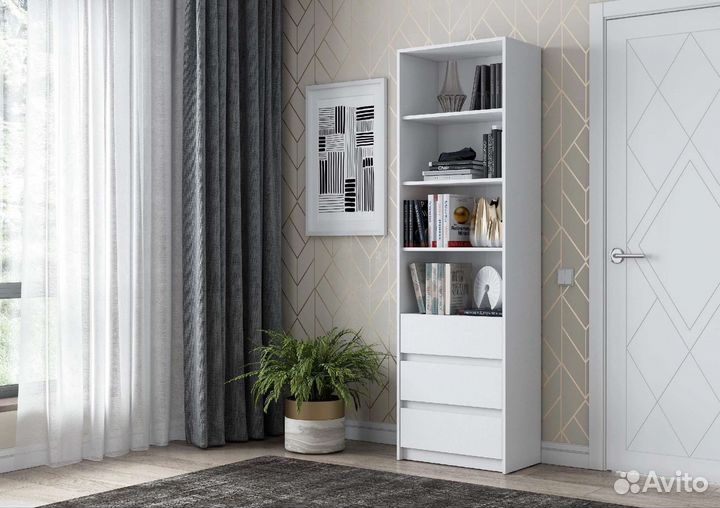 Стеллаж с ящиками