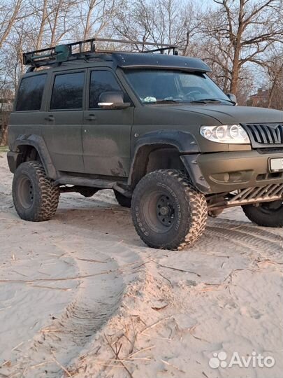 УАЗ Patriot 2.7 МТ, 2007, 128 000 км