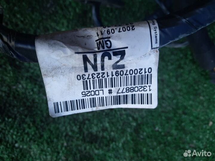 Проводка двери передняя правая Opel Astra H