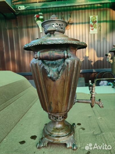 Самовар старинный братьев Рузиных