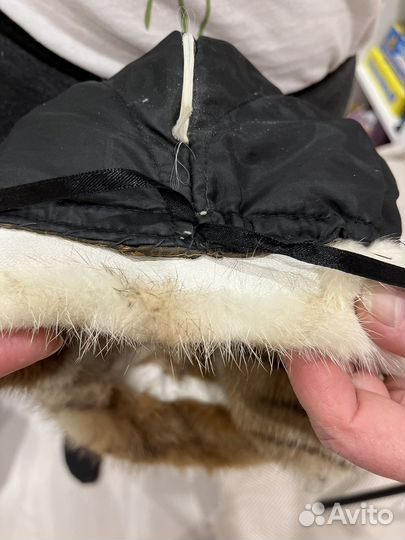 Шапка норковая женская