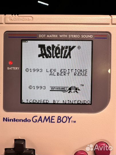 Игра Asterix для Game Boy оригинал