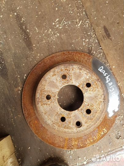 Задний тормозной диск Nissan qashqai j10