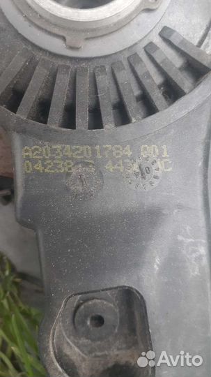 Mercedes benz с класс w203 педаль ручного тормоза