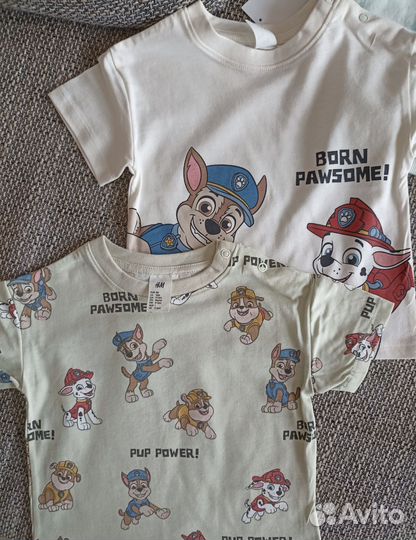 Футболки H&M 80 размер
