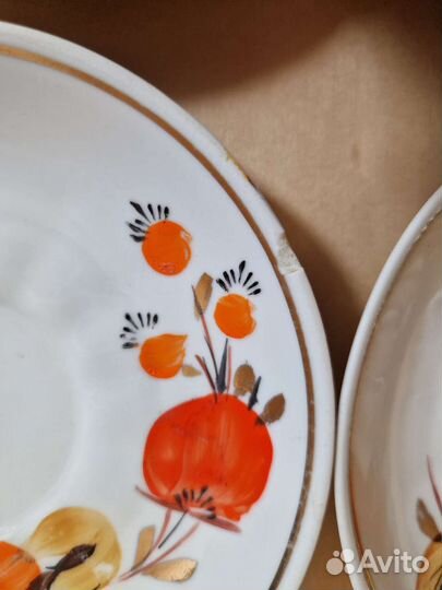 Блюдца Барановский фарфоровый завод