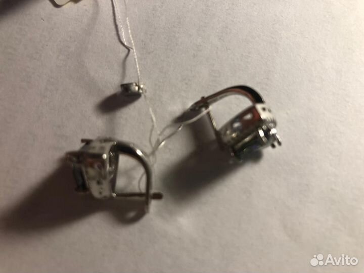 Серебреные сережки