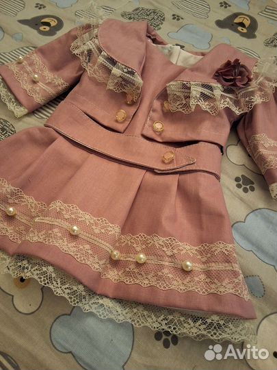 Платье - костютюм для антикварной куколки