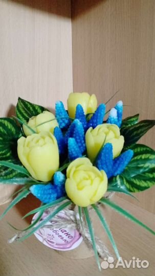 Мыльные букеты