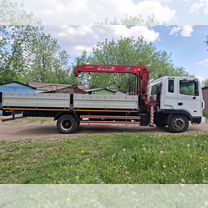 Аренда и услуги манипулятора, стрела 5 т, 12 м, борт 7 т, 6 м, Томилино