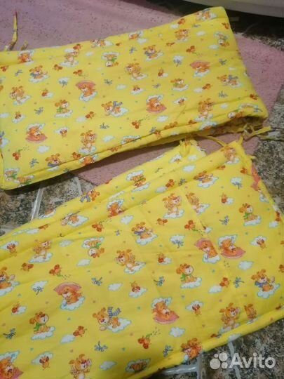 Бортики в кроватку 120/60