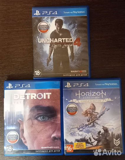 Игры для приставки ps4