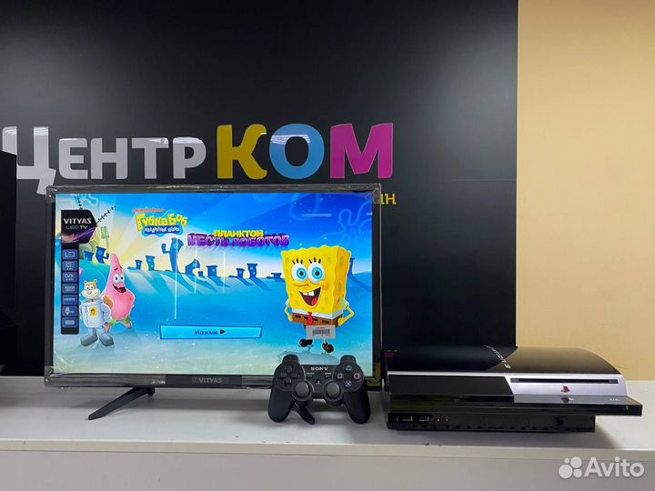 Прошитая Sony PlayStation 3 + много крутых игр