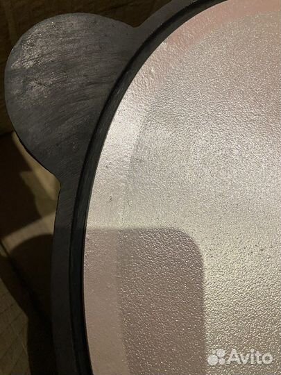 Казан чугунный узбекский 8,10,12 литров с крышкой