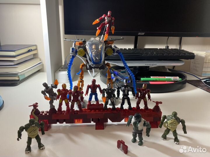 Коллекция marvel mega bloks