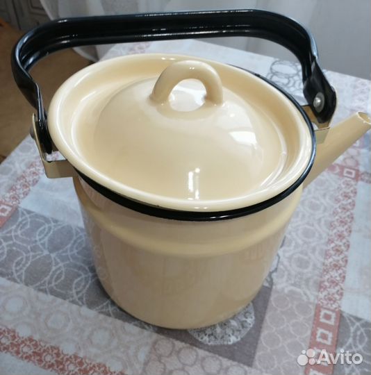 Чайник эмалированный